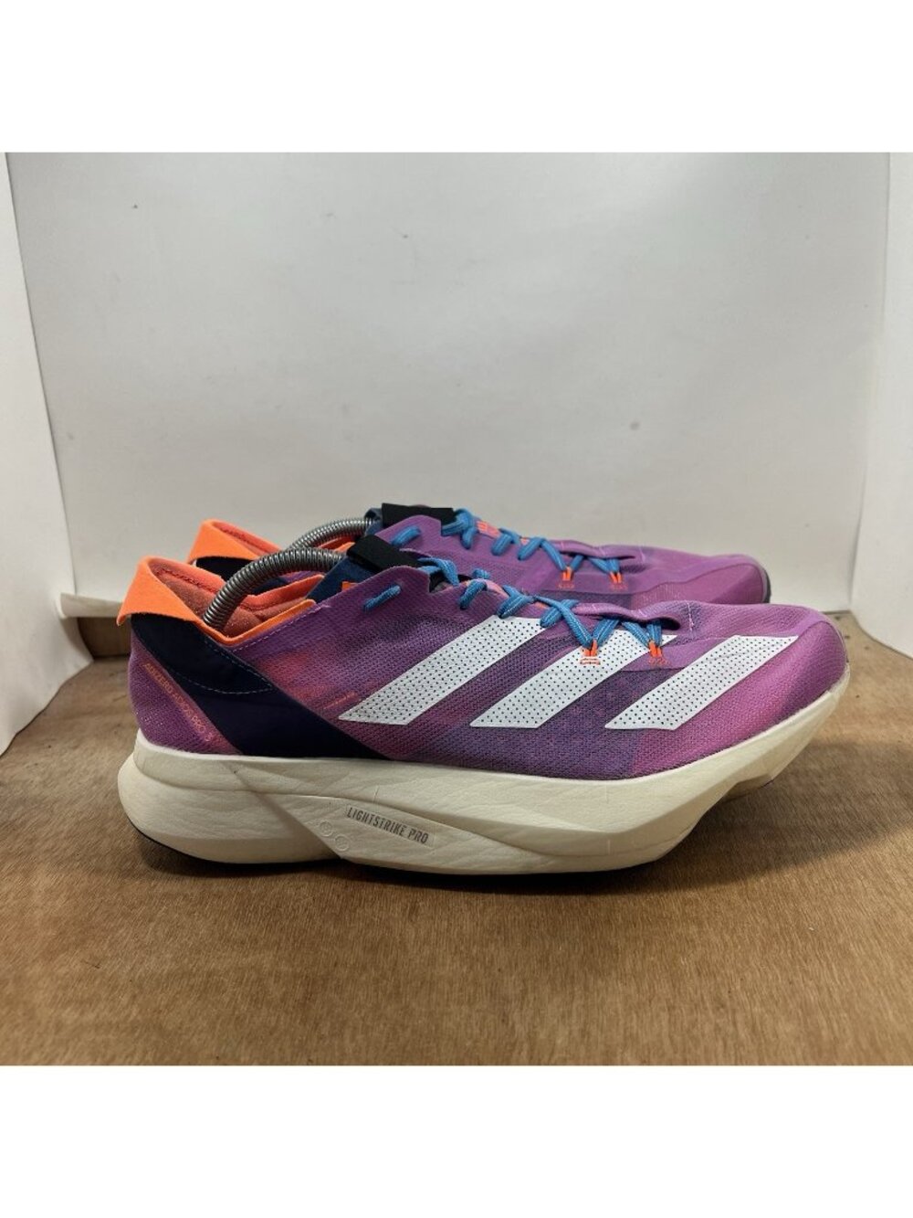 adidas Adizero Adios Pro 3 Men’s Size 11.5 Running Shoes Pulse Lilac GY8411 2022